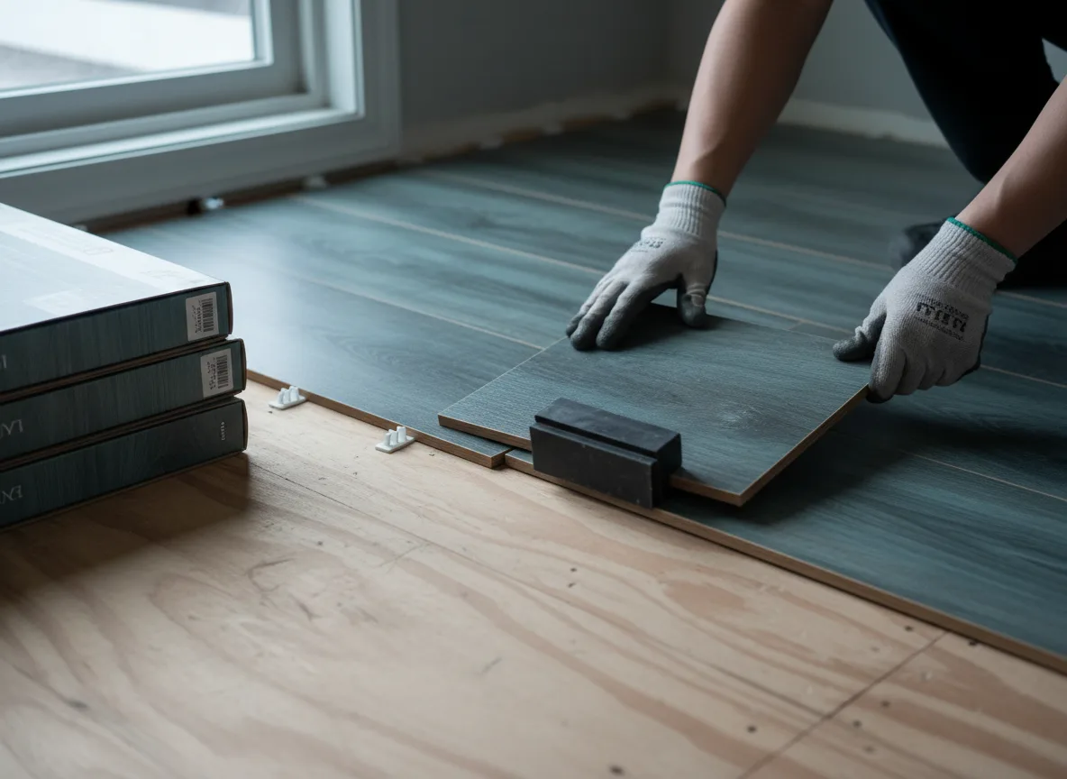 Luxury Vinyl Plank Installation company in Grace City, ND